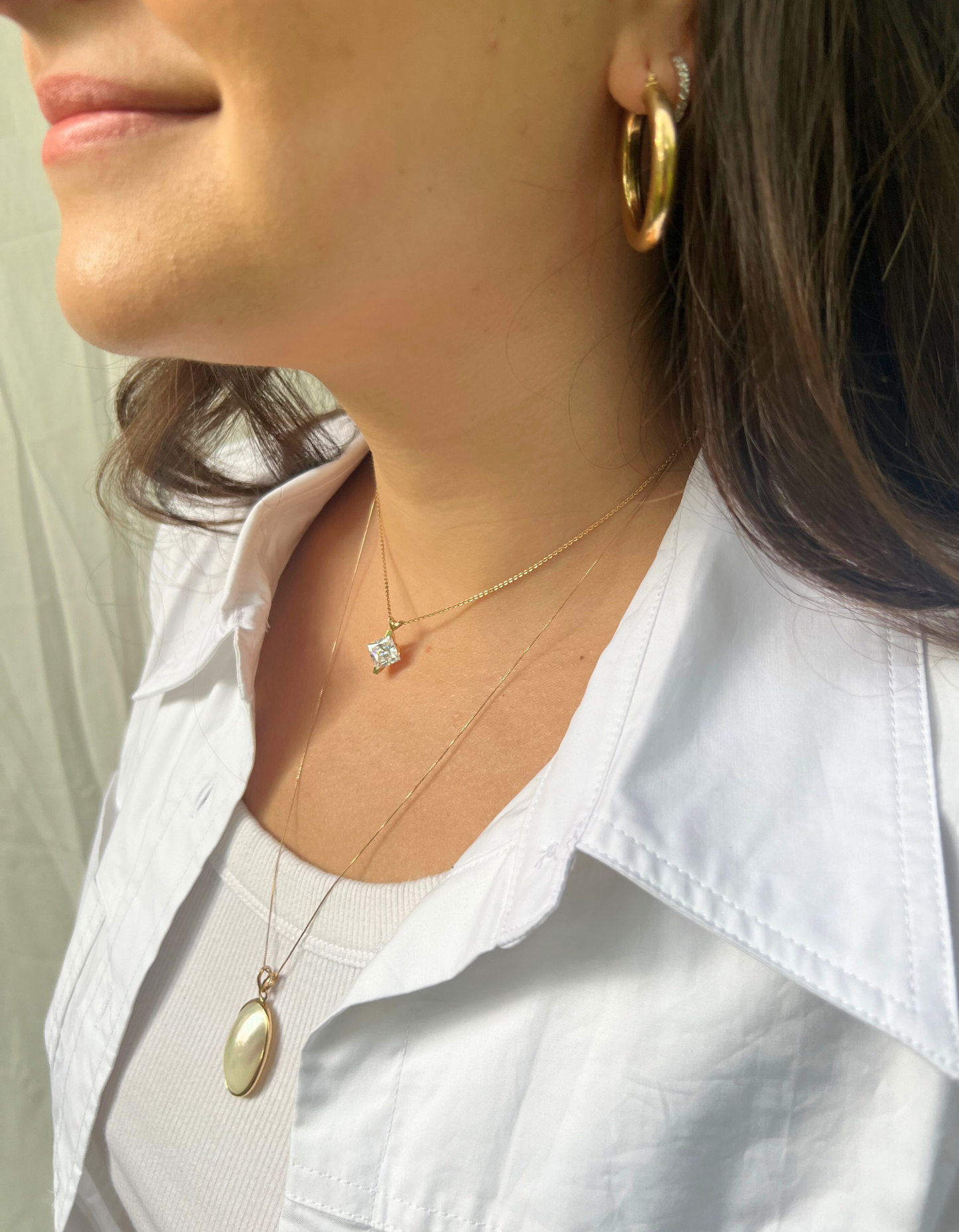 Cubic Zirconia Choker Necklace