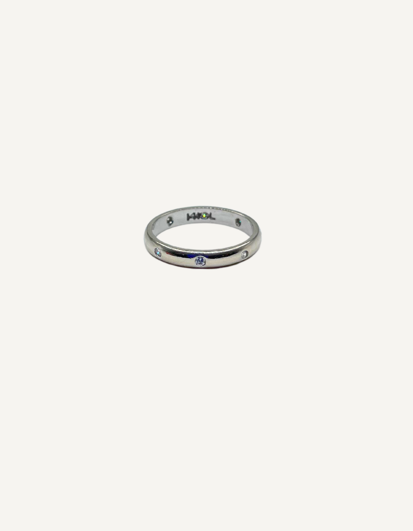 14K Etoile Diamond Eternity Ring